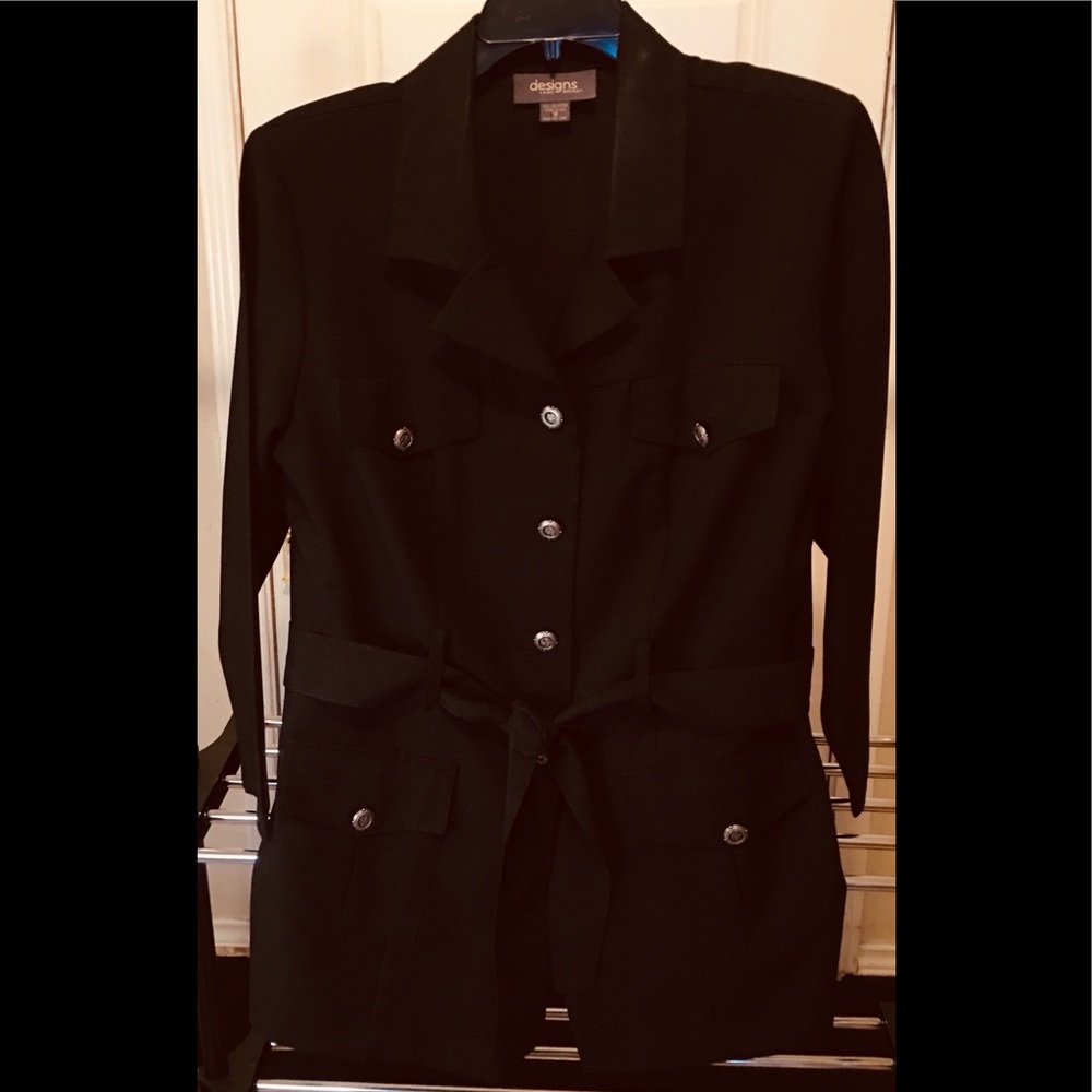 Design by Lane Bryant’s Black Military Jacket